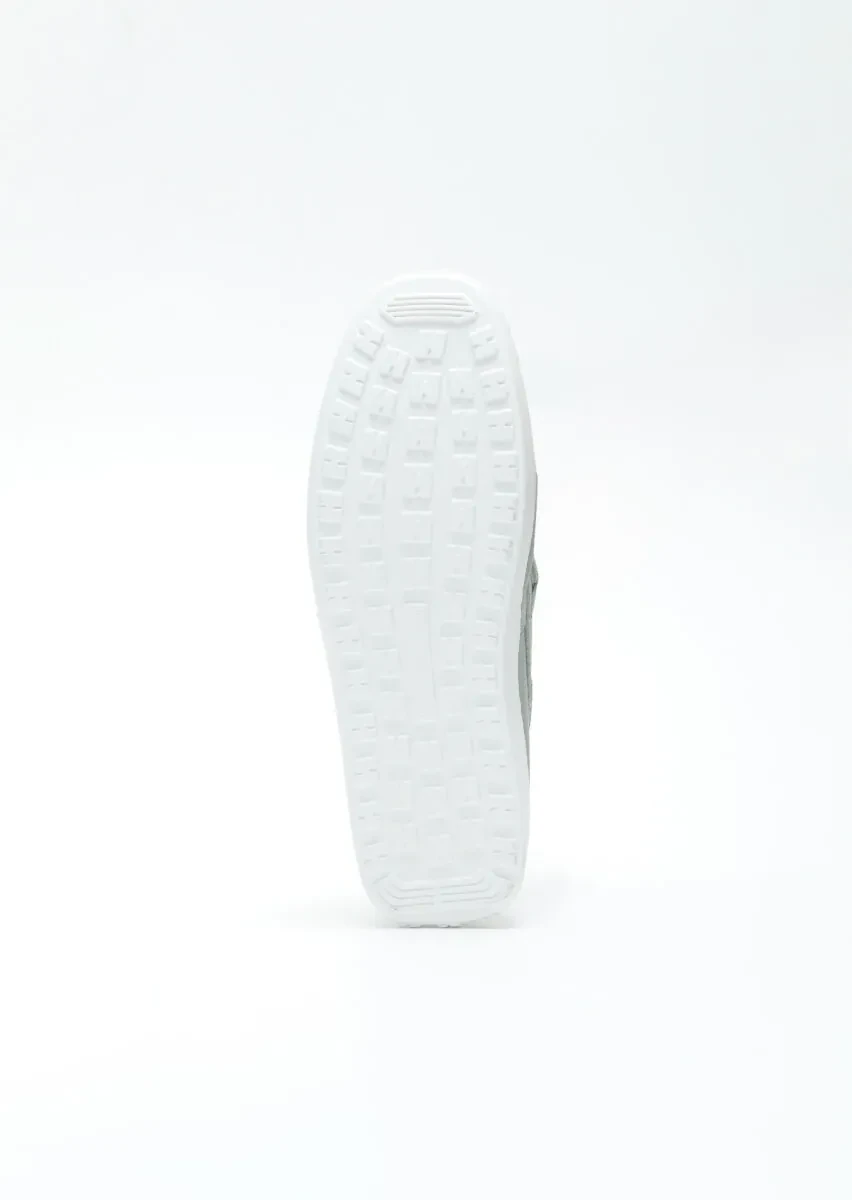 Açık Yeşil Süet Casual Loafer - 4