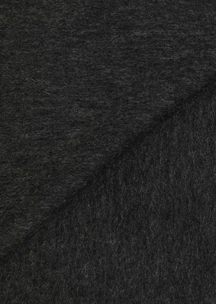 Antrasit %100 Yün Kaşkol - 2