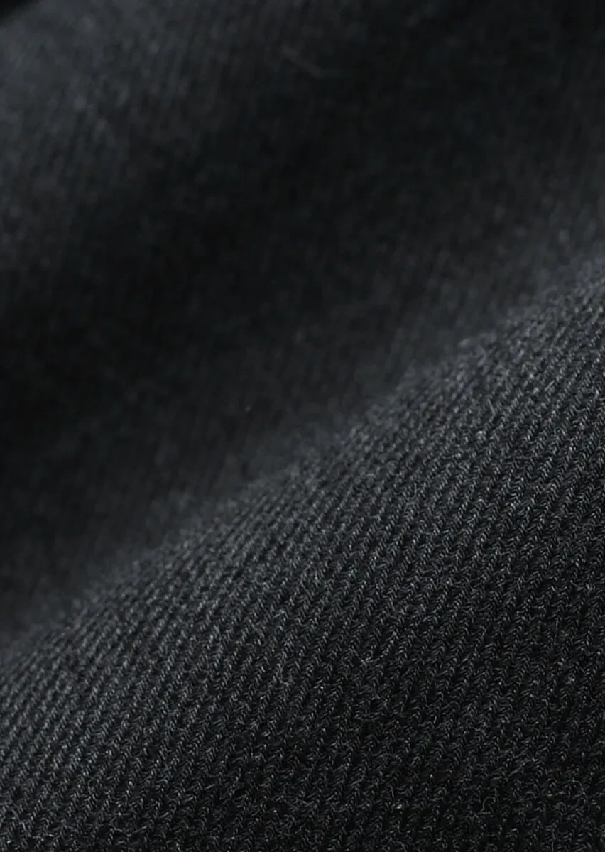 Antrasit Düz Regular Fit Dokuma Casual Pamuk Karışımlı Gömlek - 8