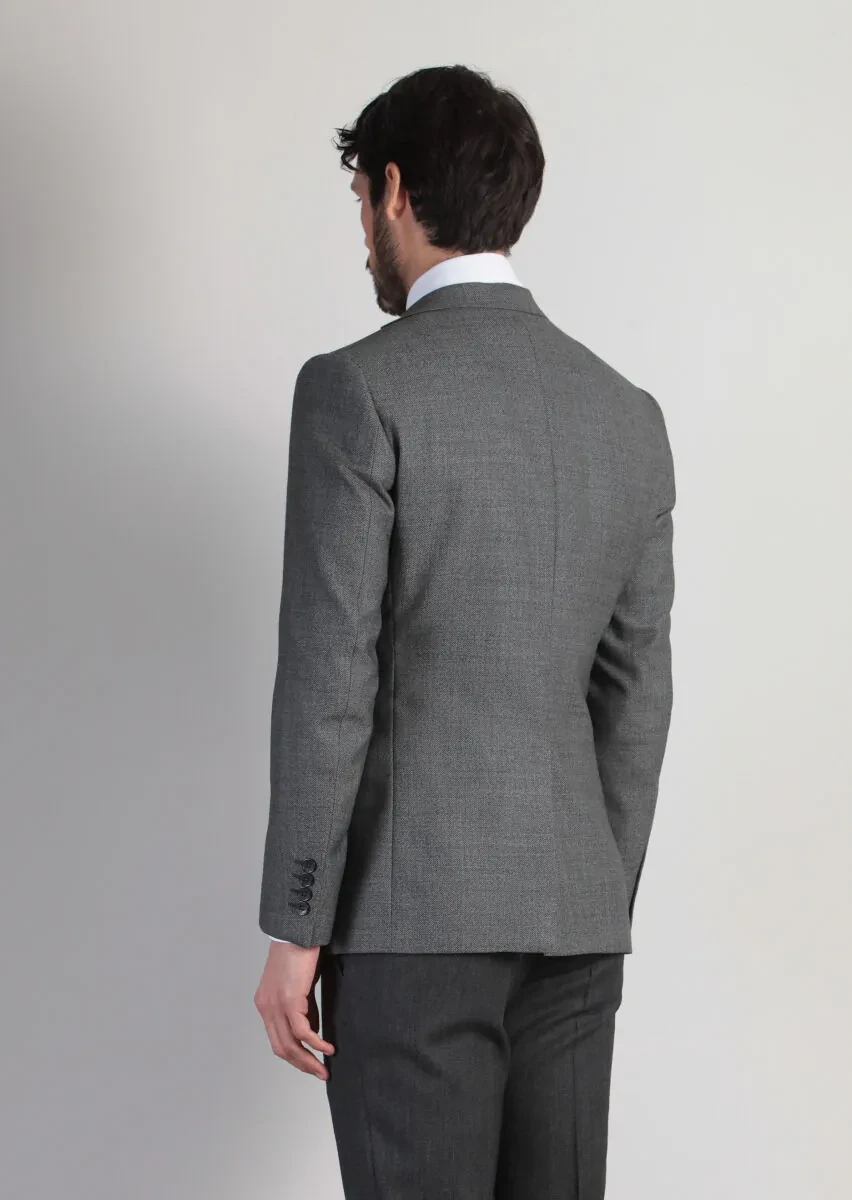 Antrasit Yelekli Takım Elbise - 6