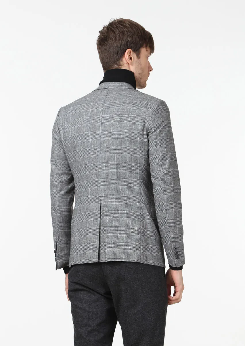 Antrasit Yelekli Takım Elbise - 4