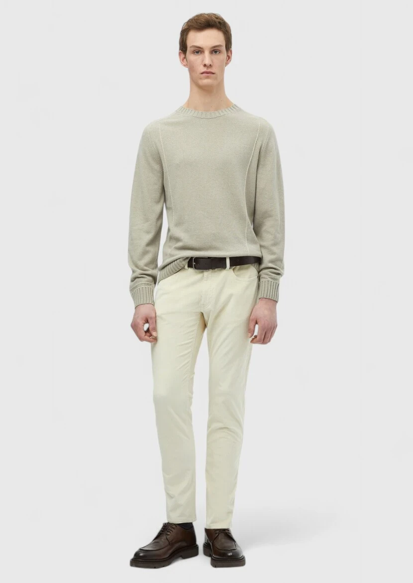 Beige Knitwear Sweatshirt - RAMSEY