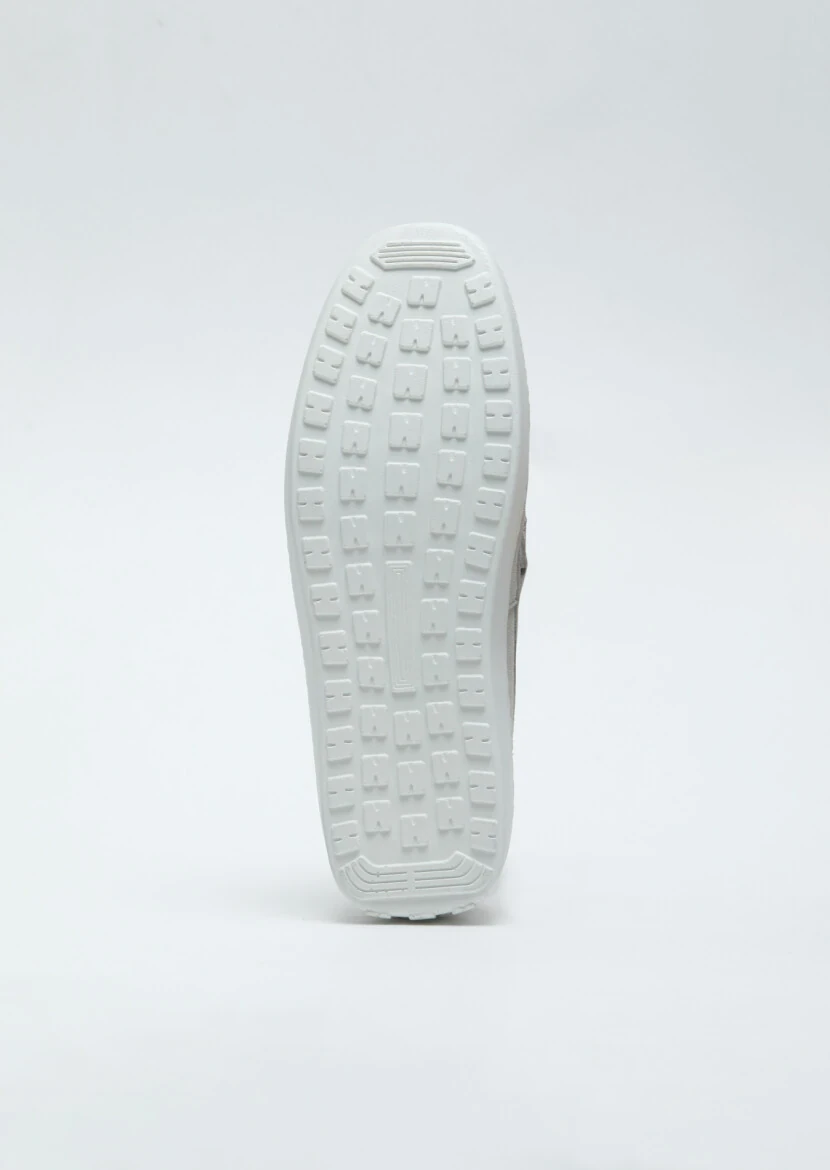 Beige Suede Casual Loafer - 4