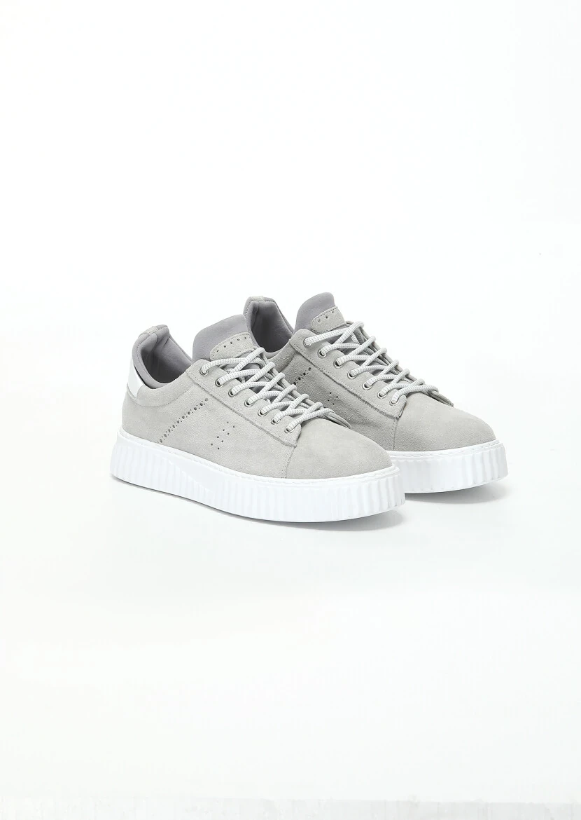 Beige Suede Sneaker - 2