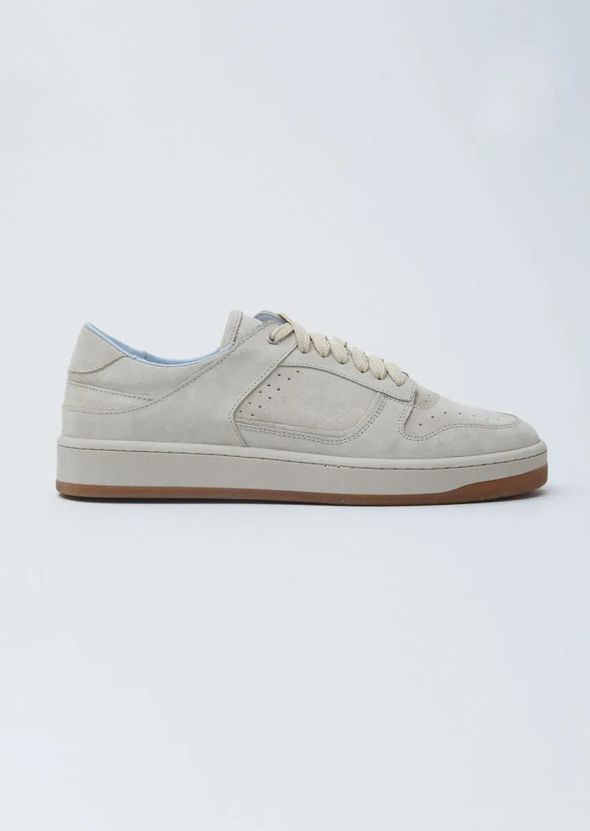 Beige Suede Sneaker - 1