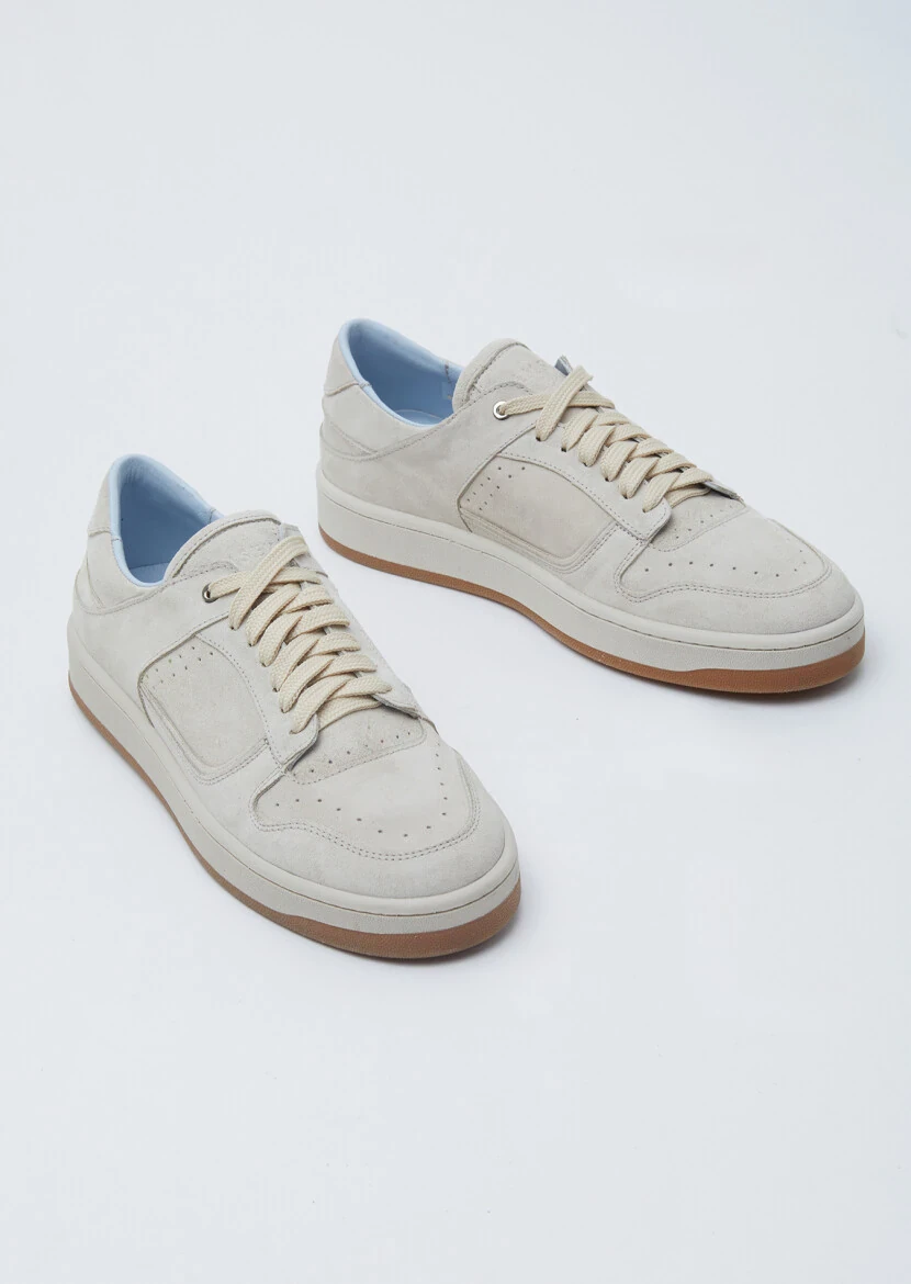 Beige Suede Sneaker - 3