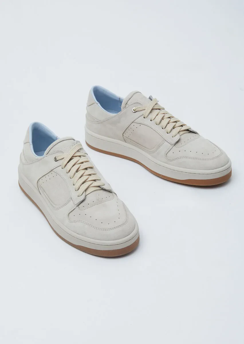 Beige Suede Sneaker - 3