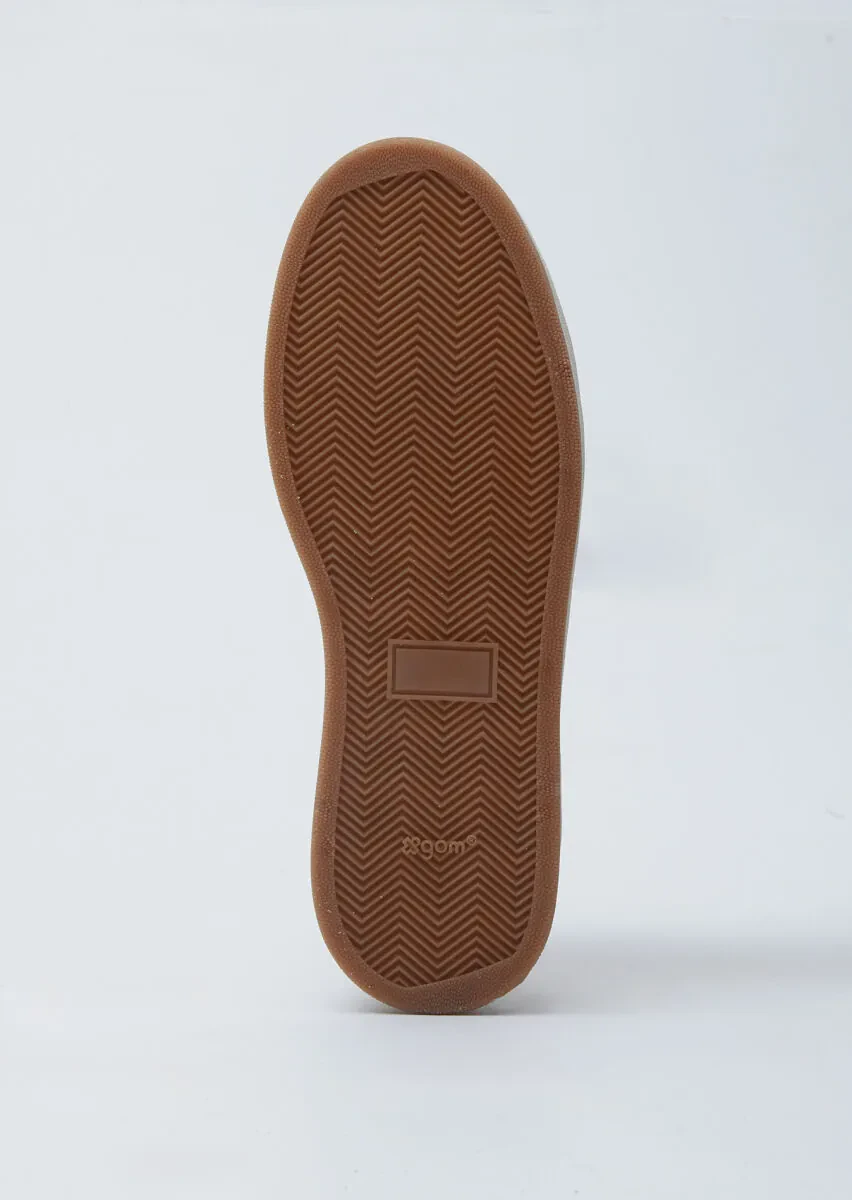 Beige Suede Sneaker - 4