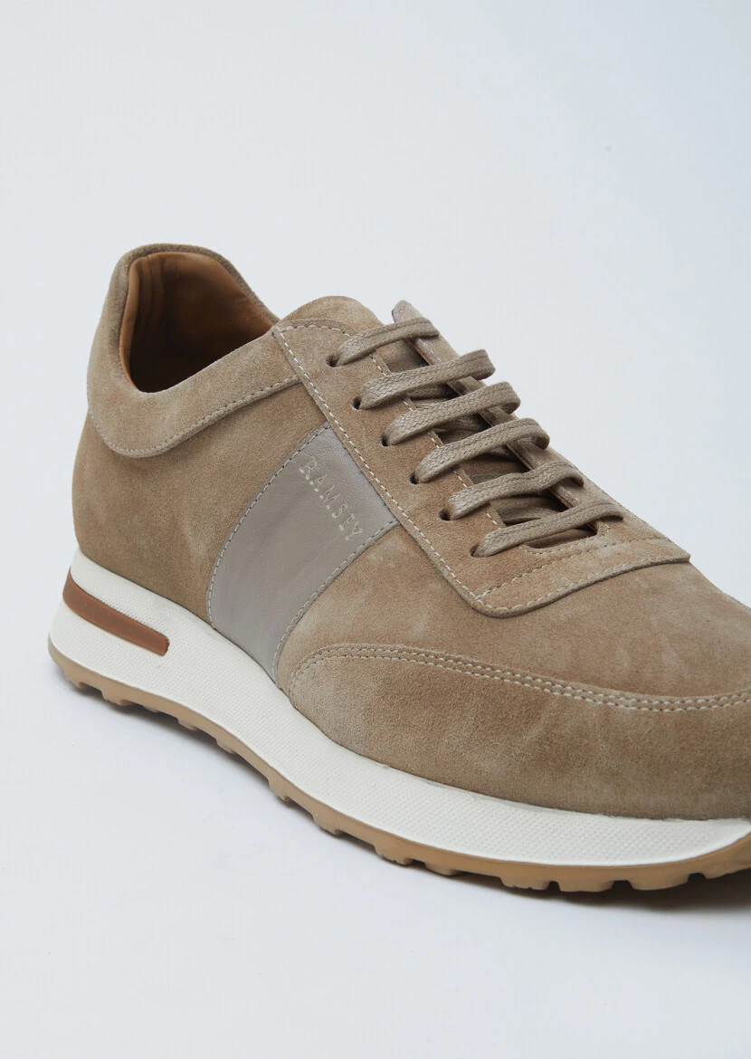 Beige Suede Sneaker - 2