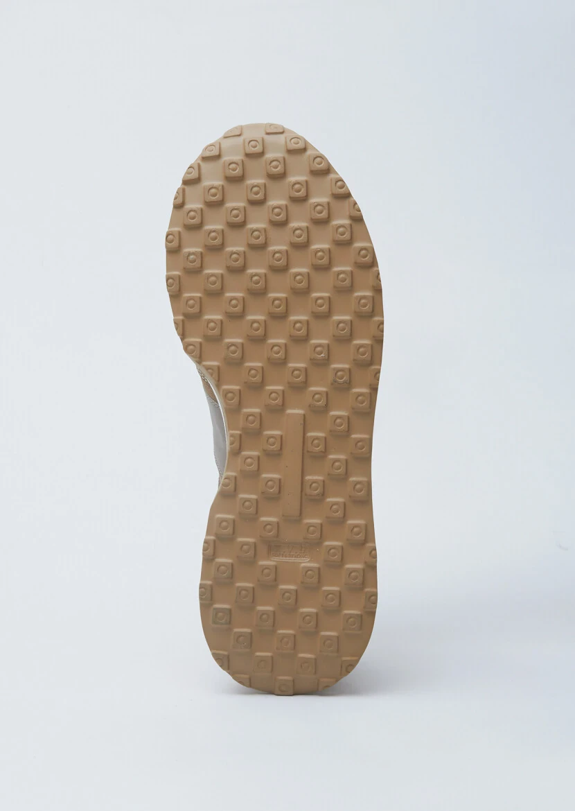 Beige Suede Sneaker - 4