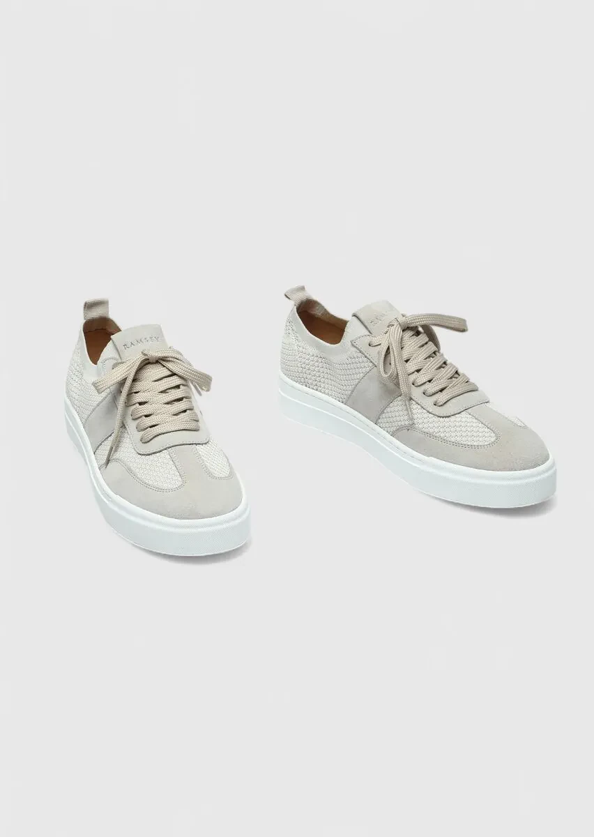 Beige Suede Sneaker - 3