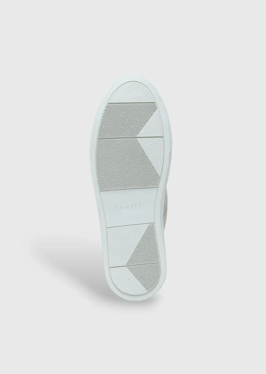 Beige Suede Sneaker - 4