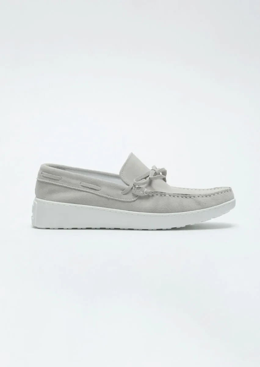 Bej Süet Casual Loafer - 1