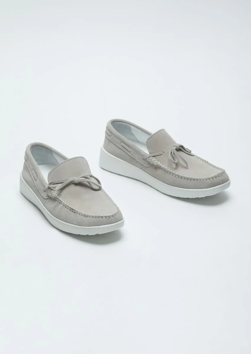 Bej Süet Casual Loafer - 3