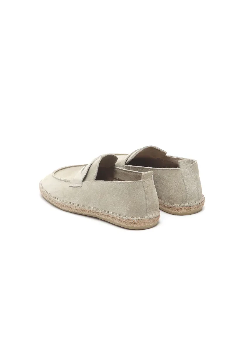 Bej Süet Casual Loafer - 4