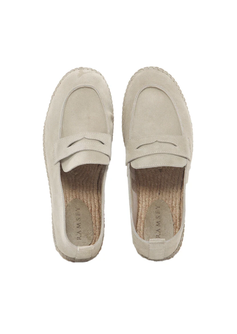 Bej Süet Casual Loafer - 6