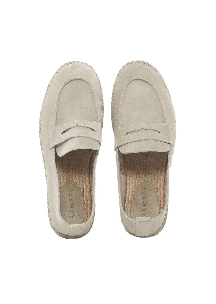 Bej Süet Casual Loafer - 6