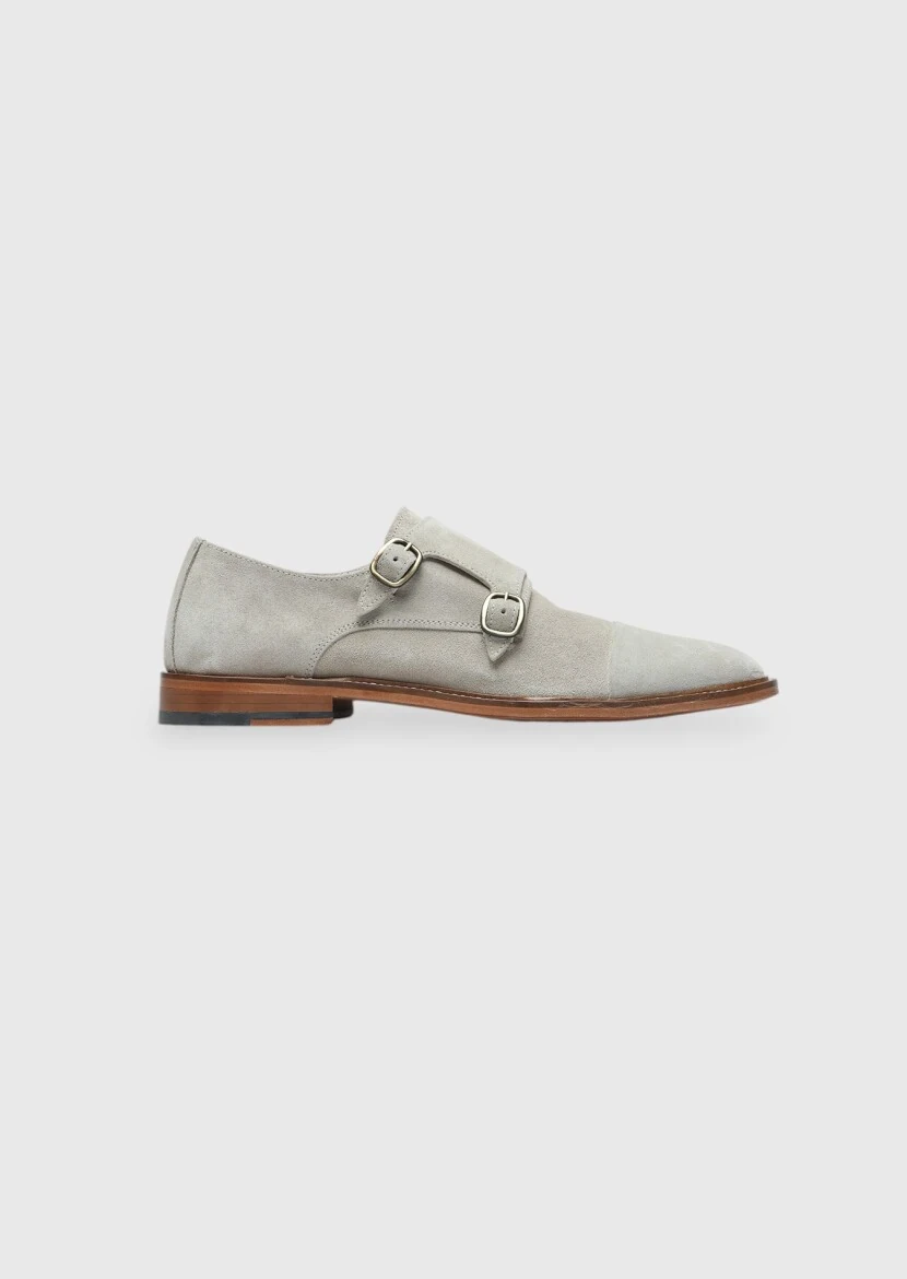 Bej Süet Klasik Loafer - RAMSEY
