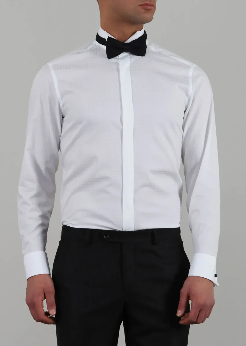 Beyaz %100 Pamuk Gömlek - 1