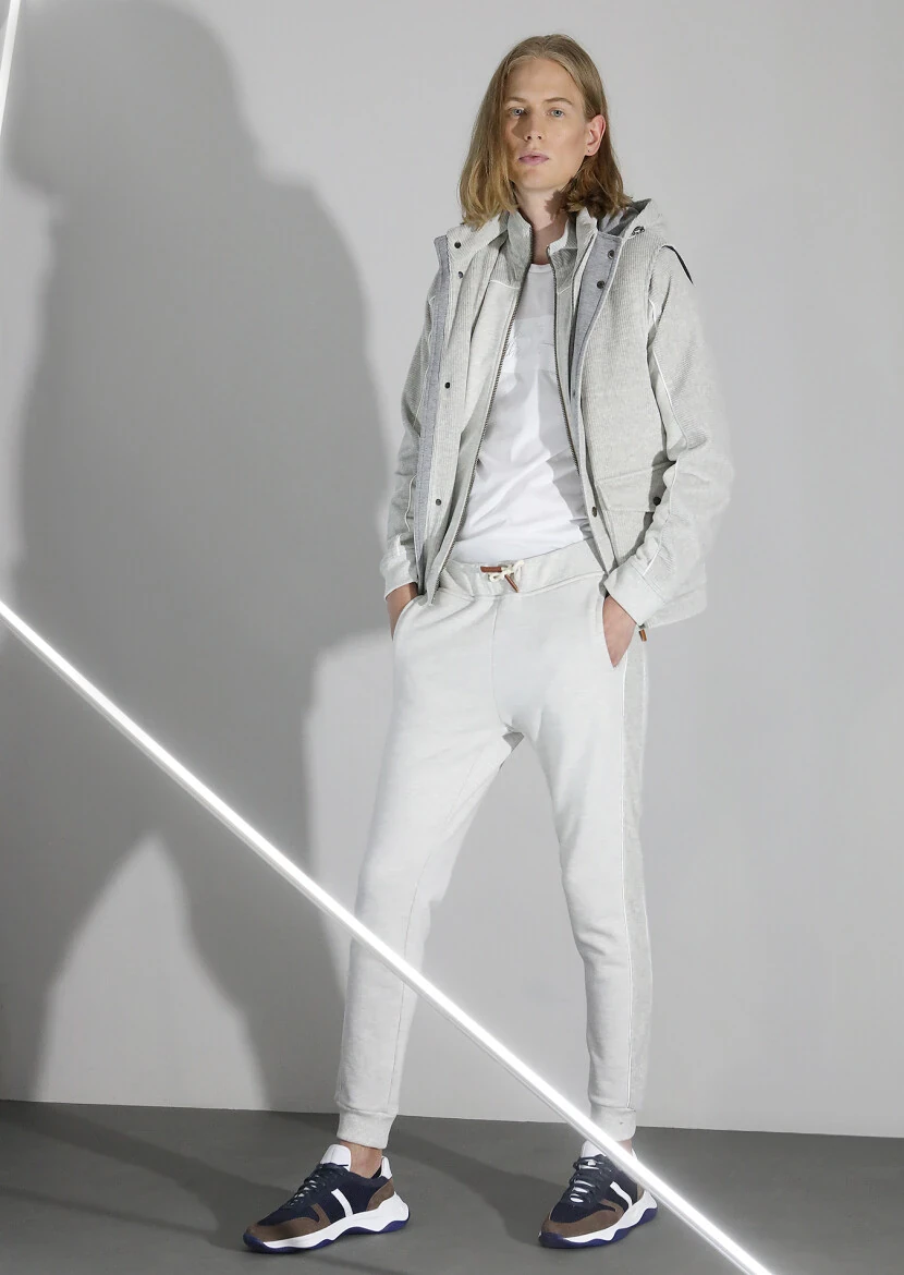 Beyaz Baskılı %100 Pamuk T-Shirt - 3