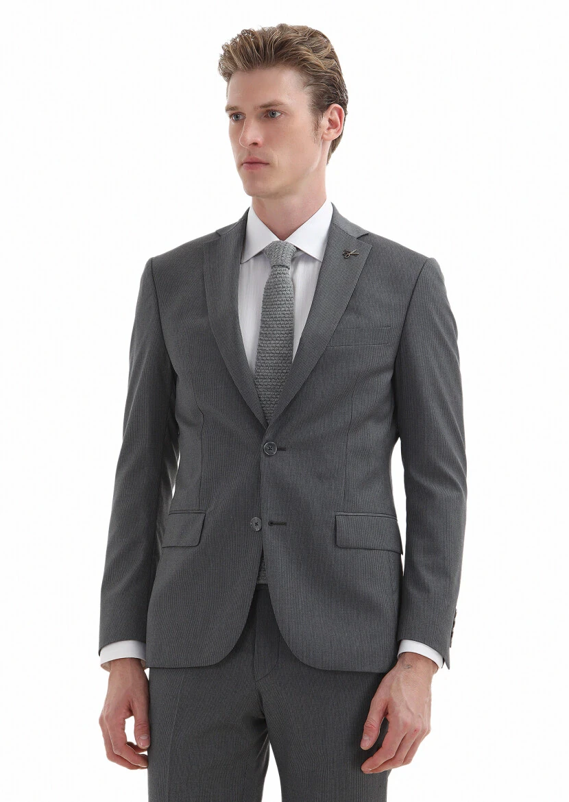 Beyaz Düz Regular Fit Dokuma Klasik %100 Pamuk Gömlek - 4