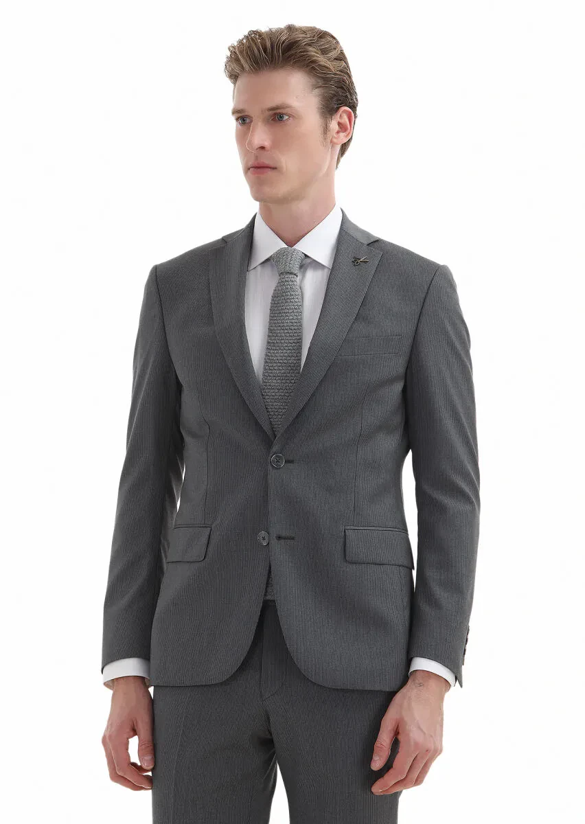 Beyaz Düz Regular Fit Dokuma Klasik %100 Pamuk Gömlek - 4