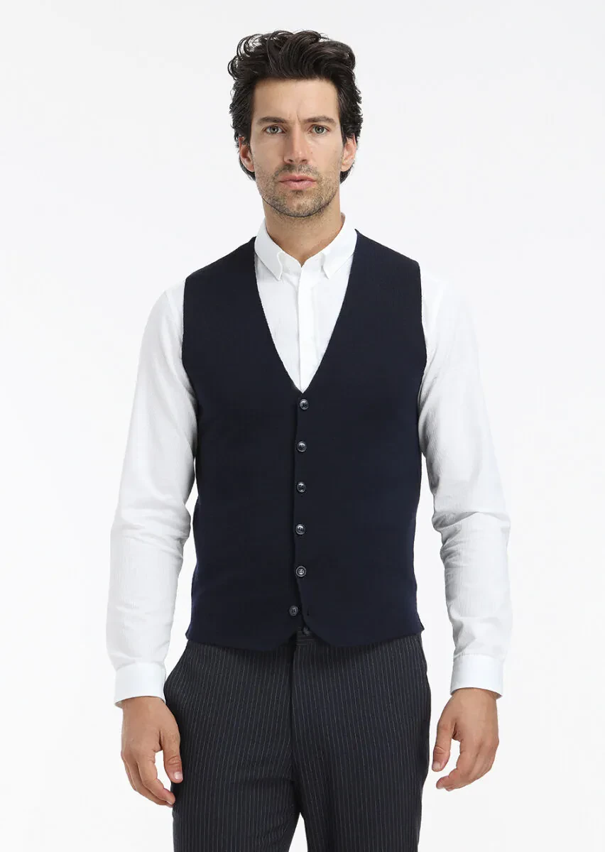 Beyaz Fitilli Regular Fit Dokuma Casual %100 Pamuk Gömlek - 4