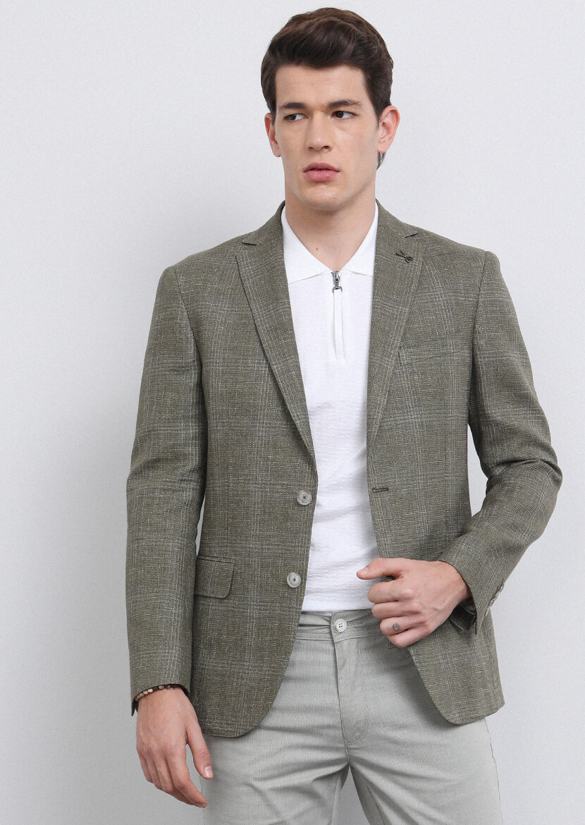 Beyaz Jakarlı Polo Yaka %100 Pamuk T-Shirt - 3