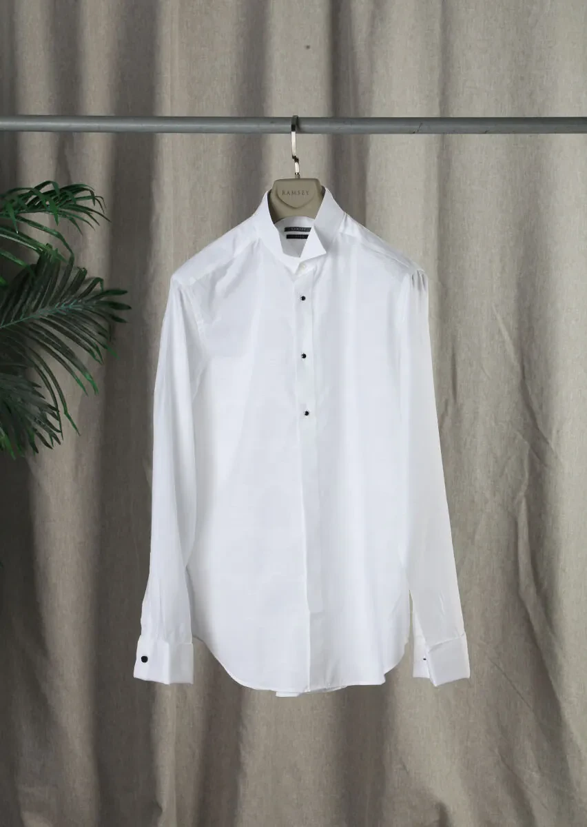 Beyaz Smokin Gömlek - 1