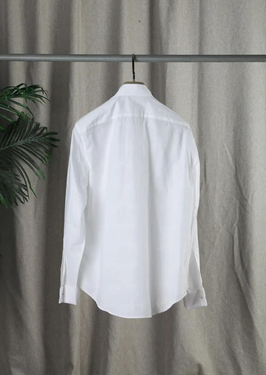 Beyaz Smokin Gömlek - 3