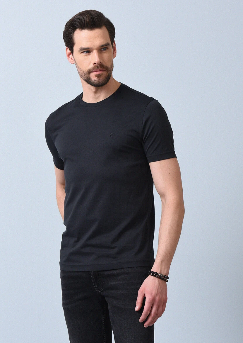Black 100% Cotton T-Shirt 