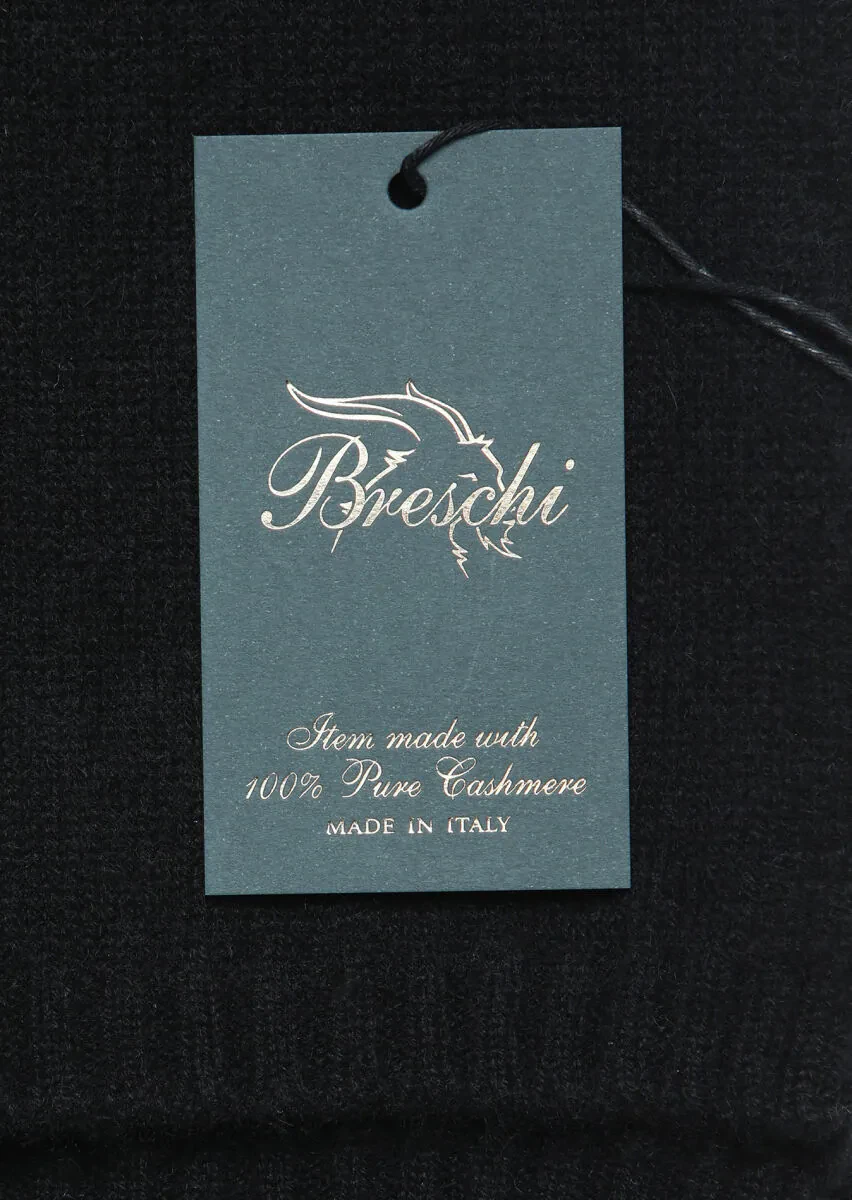 Black %100 Kaşmir Scarf - 3