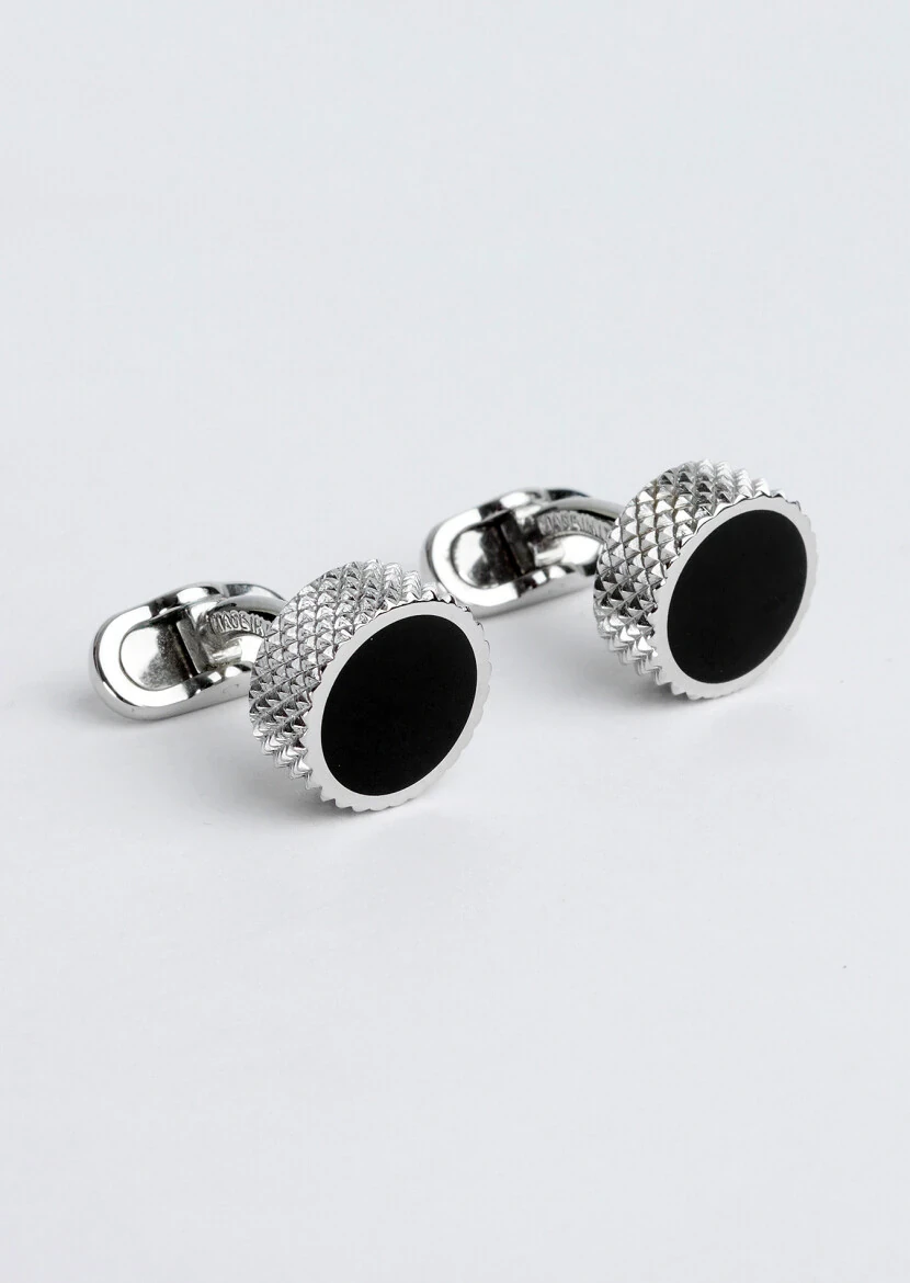 Black Brass Cuff Link - RAMSEY