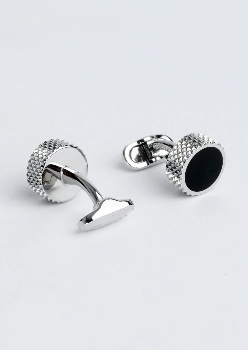Black Brass Cuff Link - RAMSEY