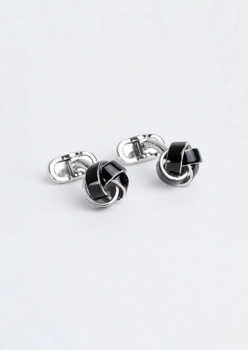 Black Brass Cuff Link - RAMSEY