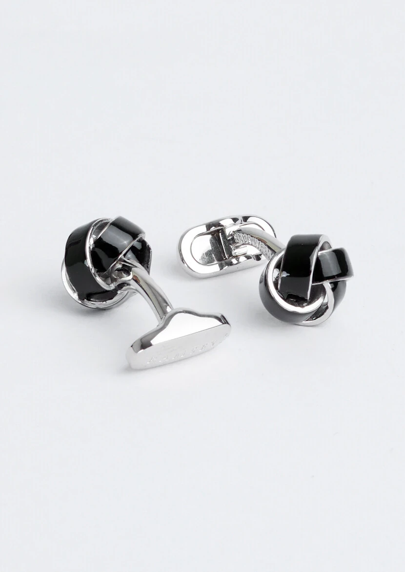 Black Brass Cuff Link - RAMSEY