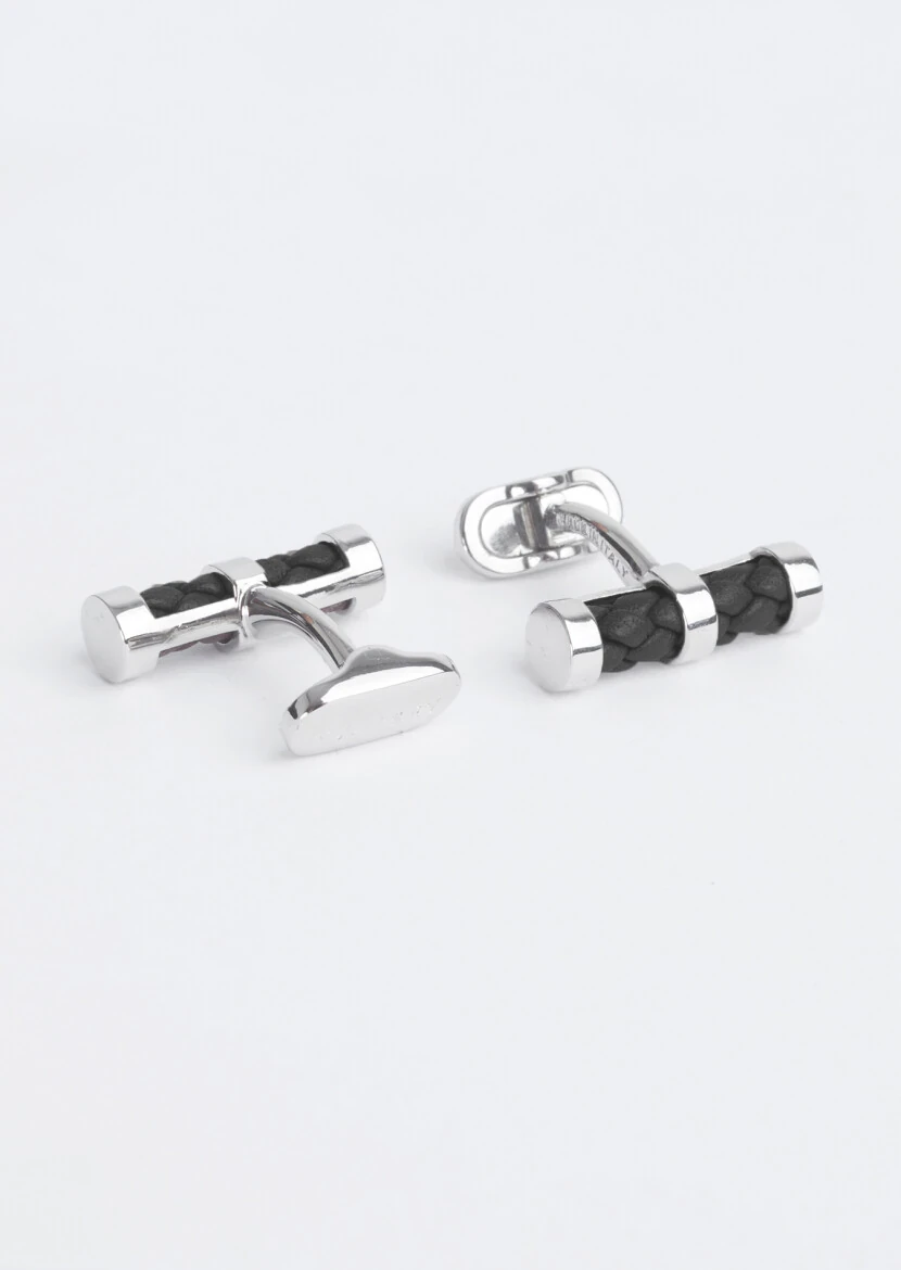 Black Brass Cuff Link - RAMSEY