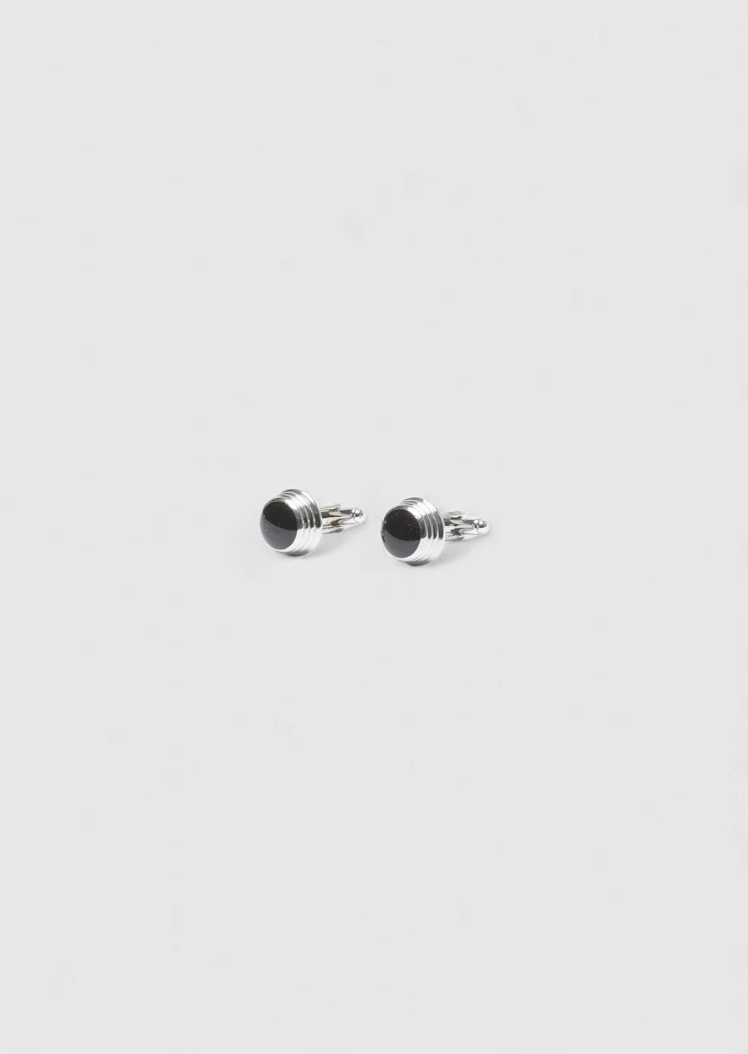 Black Brass Cuff Link - RAMSEY