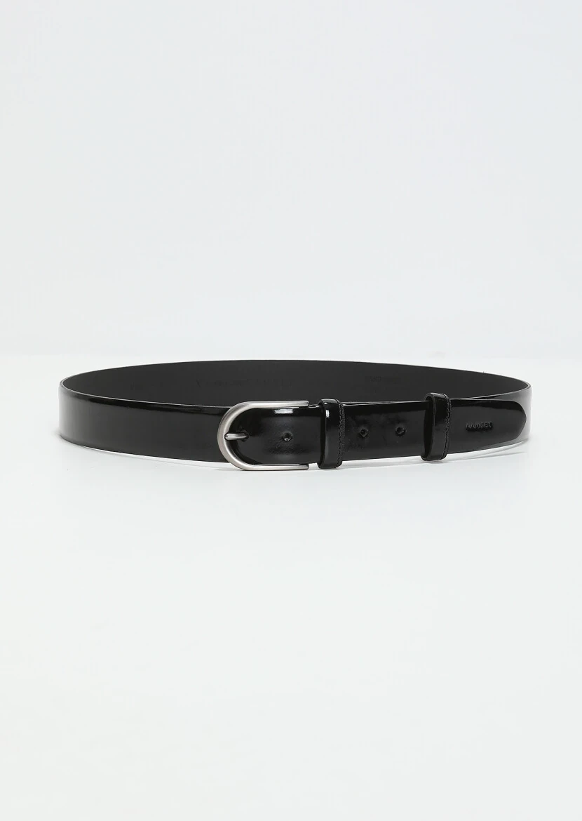 Black Cow Leather Belt - RAMSEY