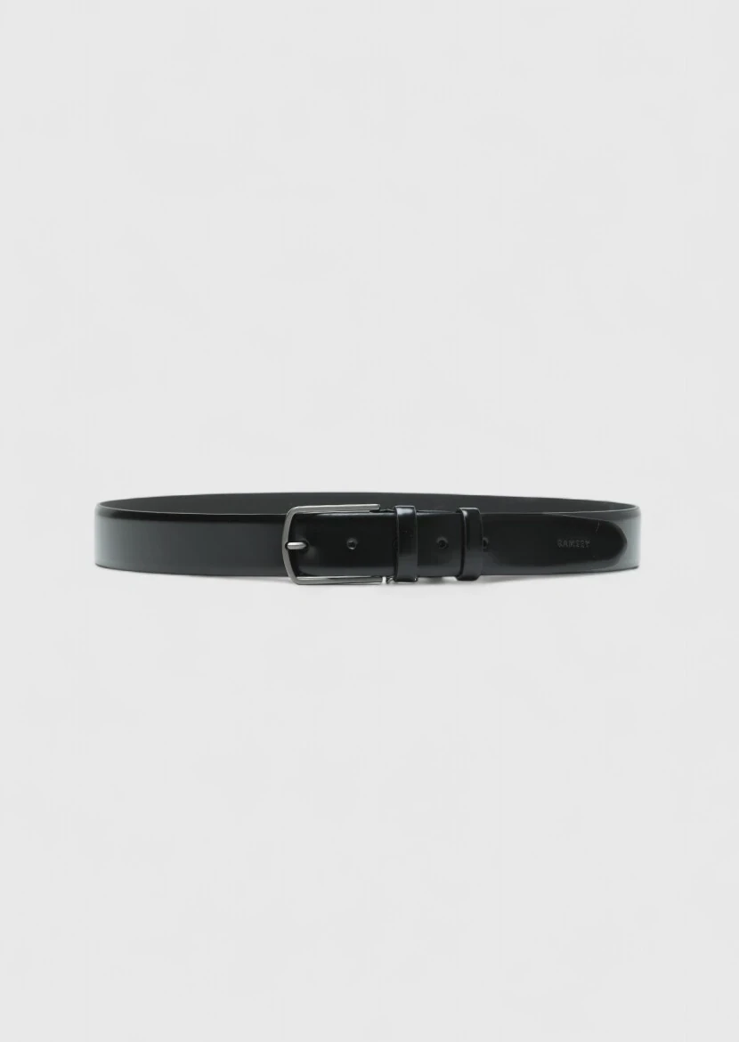 Black Cow Leather Belt - RAMSEY
