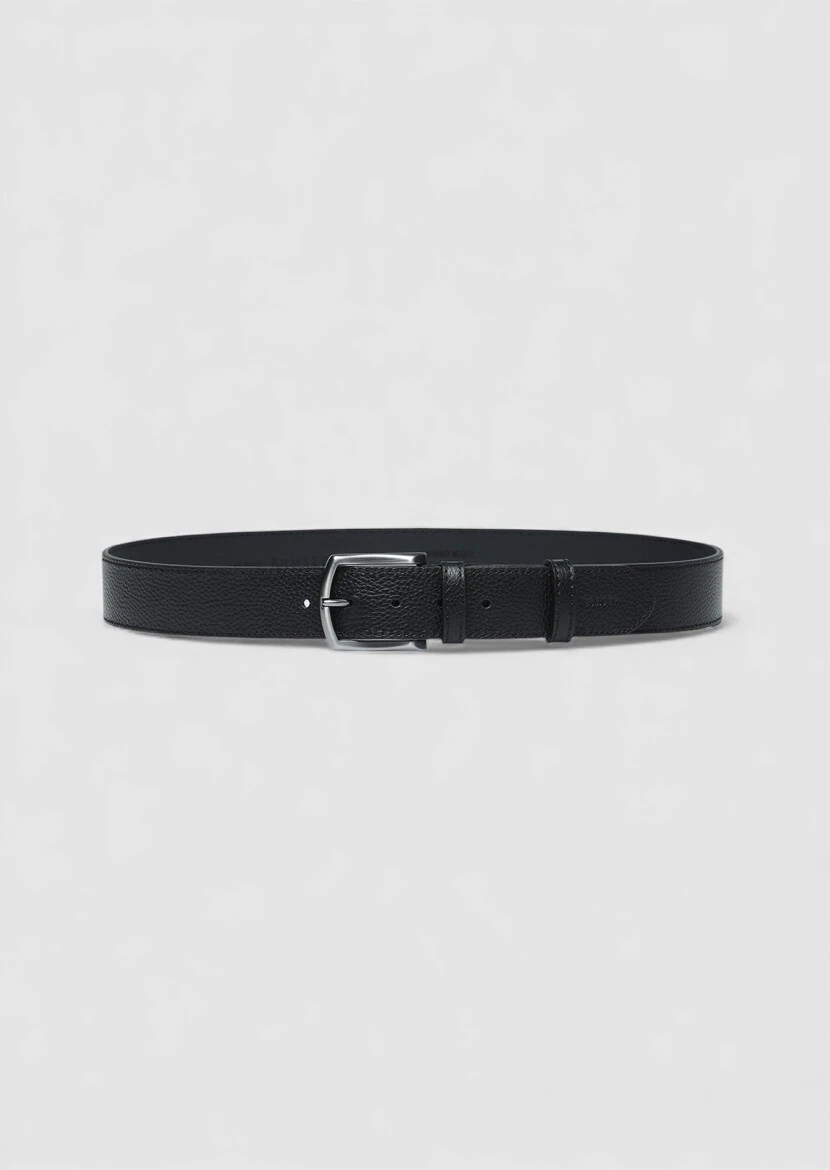 Black Cow Leather Belt 