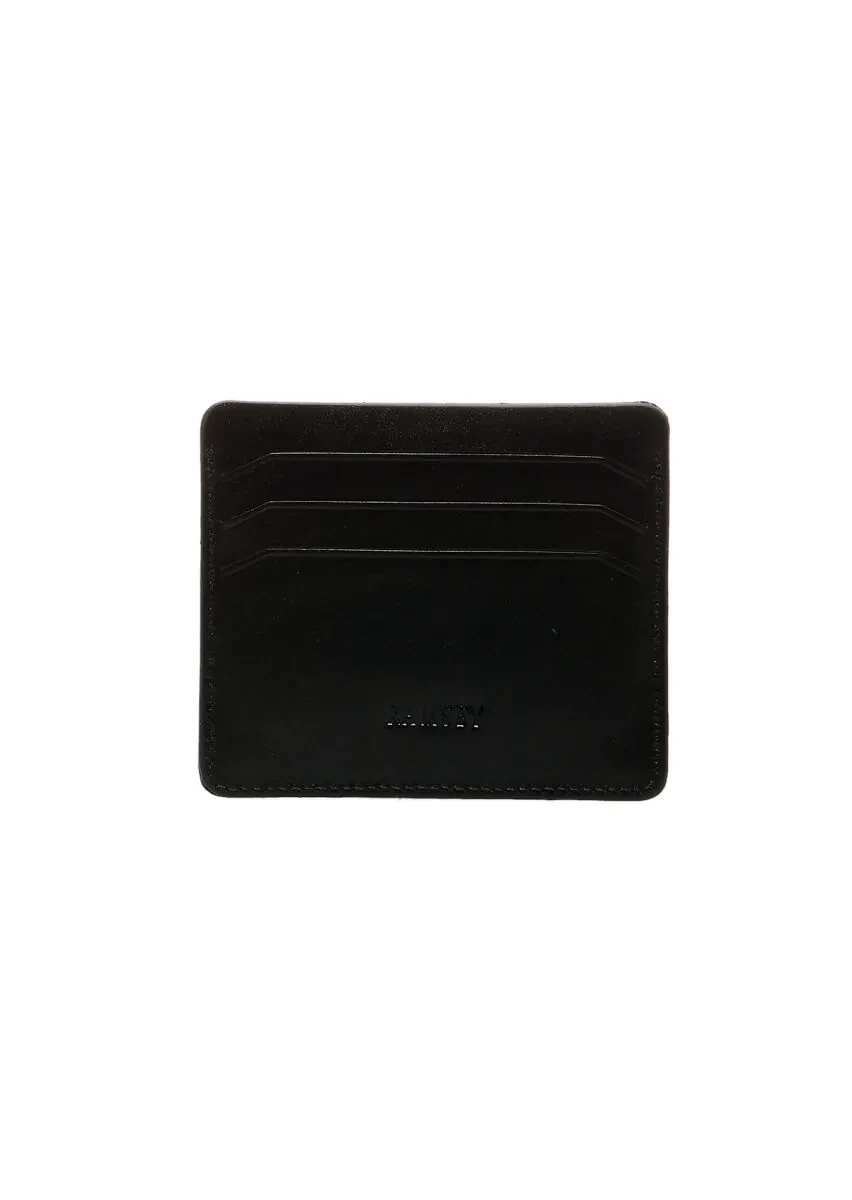 Black Cow Leather Card Holder - 1