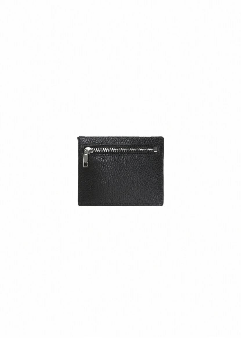 Black Cow Leather Card Holder - 2