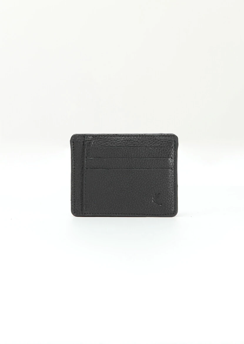 Black Cow Leather Card Holder 