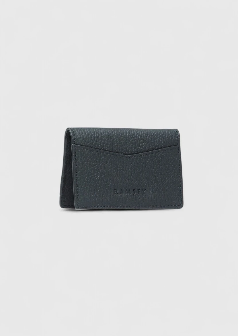 Black Cow Leather Card Holder - RAMSEY