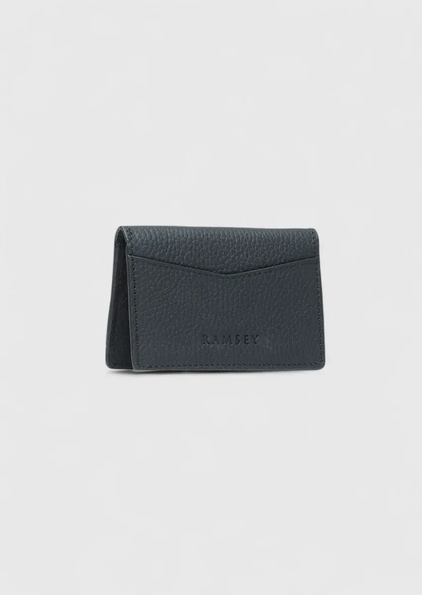 Black Cow Leather Card Holder - 1