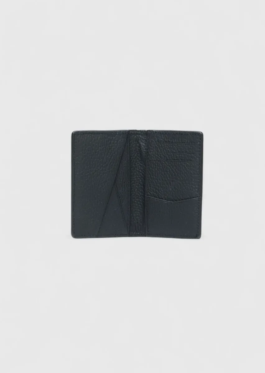 Black Cow Leather Card Holder - 2
