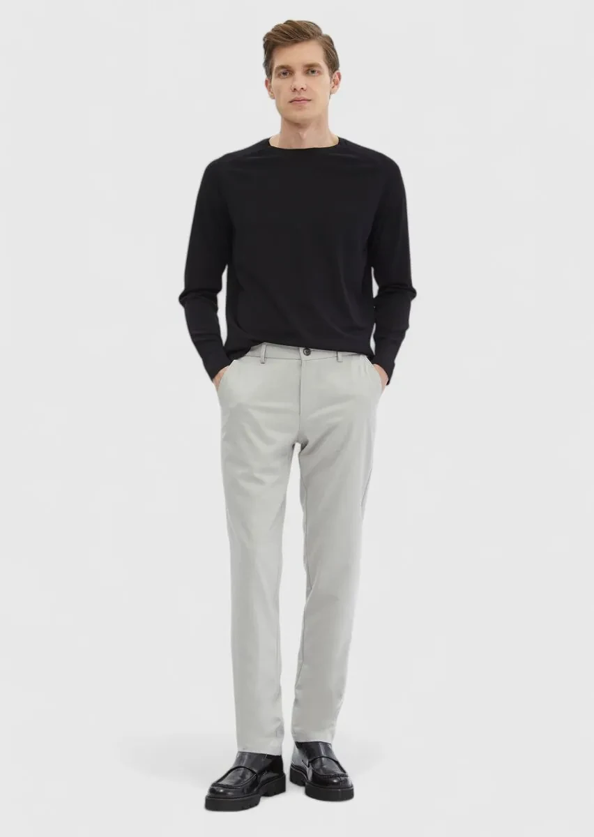 Black Knitwear Sweatshirt - 1