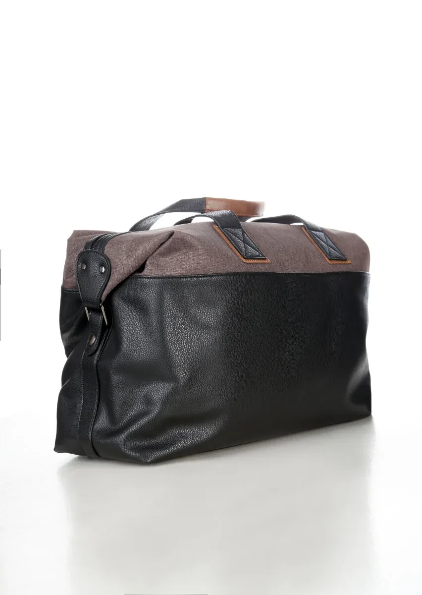 Black Leather Bag - 2