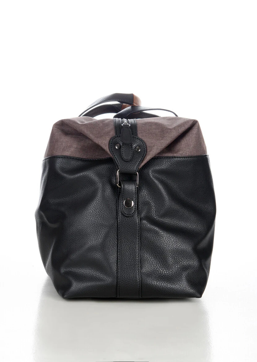 Black Leather Bag - 3